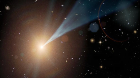 Les scientifiques ont pu enregistrer pour la première fois la transformation d'un quasar en blazar - Le monde de Hulk dans la galaxie a commencé à tirer des jets relativistes en direction de la Terre