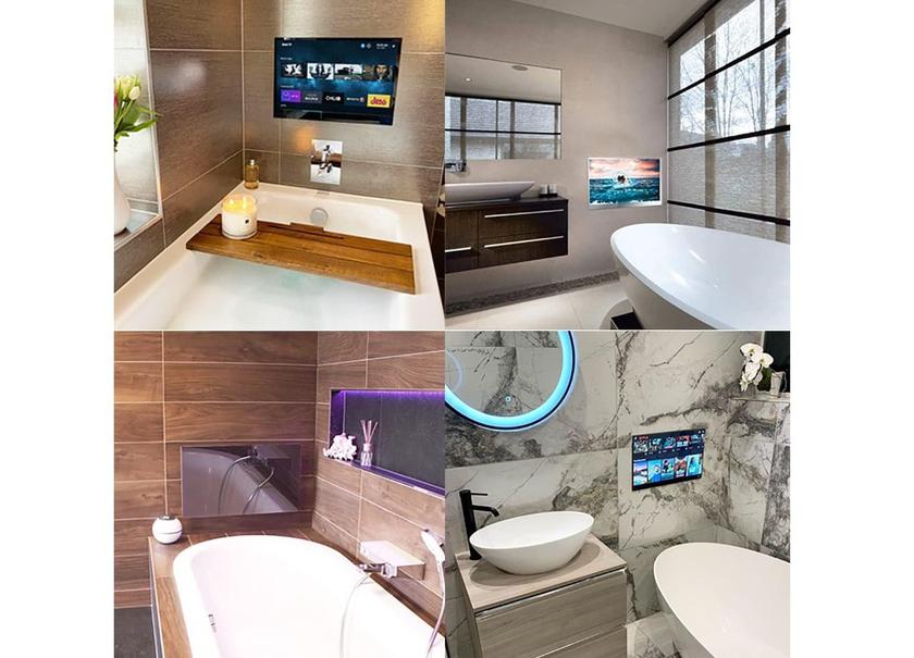 elecsung 22-inch miroir multimédia salle de bain