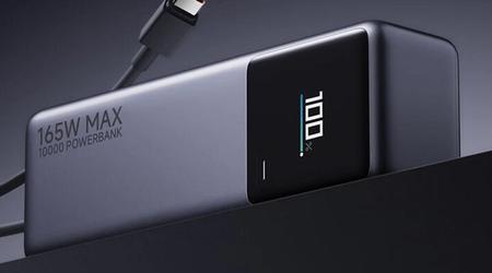 Xiaomi dévoile une banque d'énergie de 10 000 mAh avec un écran couleur et une puissance de 165 W