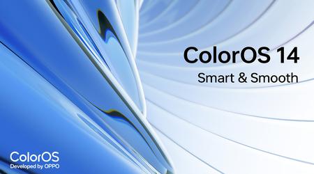 OPPO a révélé quels smartphones de l'entreprise recevront ColorOS 14 basé sur Android 14 en mars.