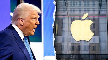 Les droits de douane imposés par M. Trump vont durement toucher les activités d'Apple : les actions de la société ont réagi en chutant.
