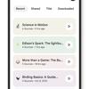 Miniature du troisième écran de l'application NotebookLM