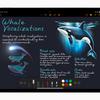 L'iPad Air d'Apple avec un stick d'imagerie intelligent dans les notes