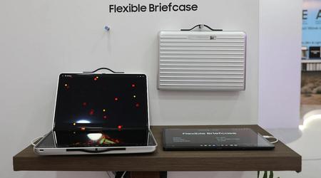 Samsung a dévoilé un concept d'écran OLED pliable inhabituel, doté d'une haute résolution et d'une luminosité allant jusqu'à 5000 nits.