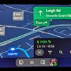 Un exemple de la nouvelle interface de Google Maps