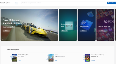 Microsoft lance une version web actualisée du Microsoft Store