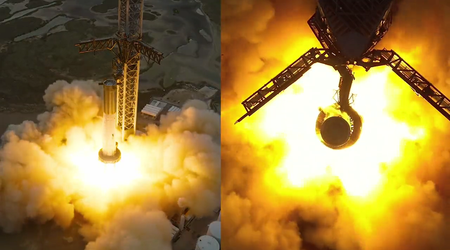 SpaceX effectue le premier essai de tir statique de tous les moteurs de fusée Super Heavy dans le vaisseau spatial.