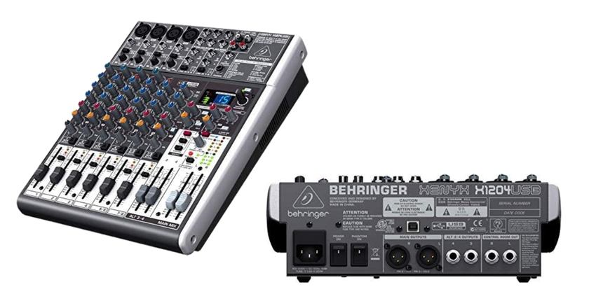 Behringer Xenyx X1204USB mixeur studio