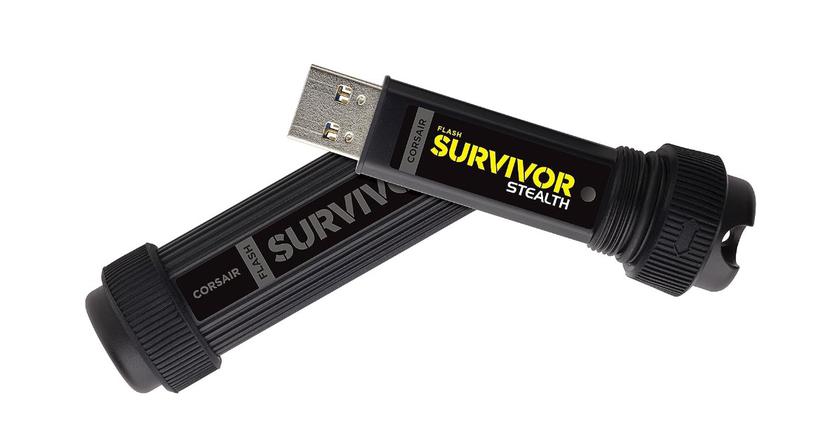 Clé usb Corsair CMFSS3B-64GB Flash Survivor Stealth dj