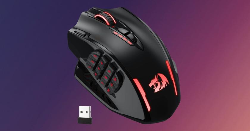 Redragon M913 Impact Elite Souris gaming sans fil moins de 100€