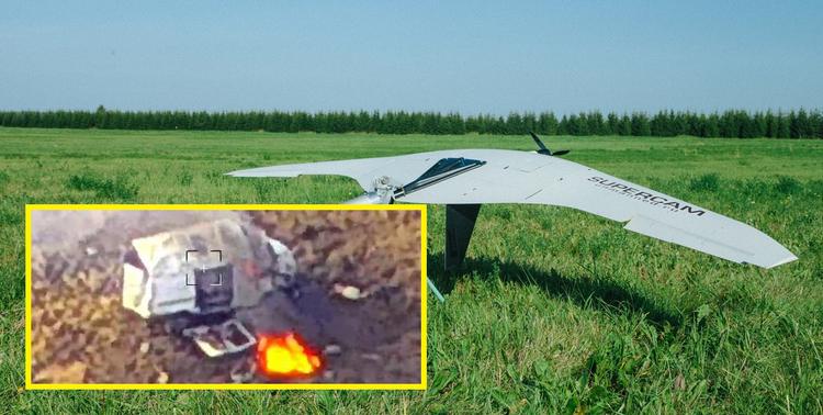 Le drone ukrainien SHARK a aidé ...