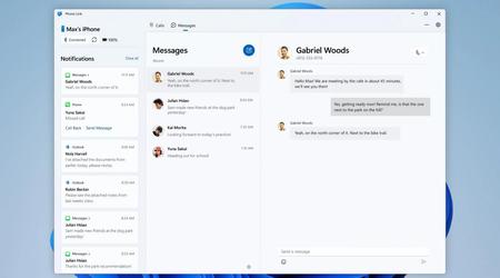 Microsoft a commencé à déployer une mise à jour de Phone Link qui ajoute la prise en charge des appareils iOS.