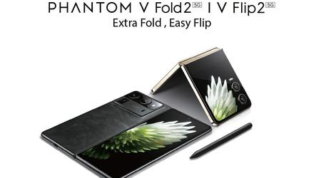 Insider montre à quoi ressembleront les smartphones pliables TECNO Phantom V Fold 2 et TECNO V Flip 2 
