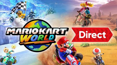 Un autre spectacle de Nintendo : la société animera un Mario Kart World Direct le 17 avril