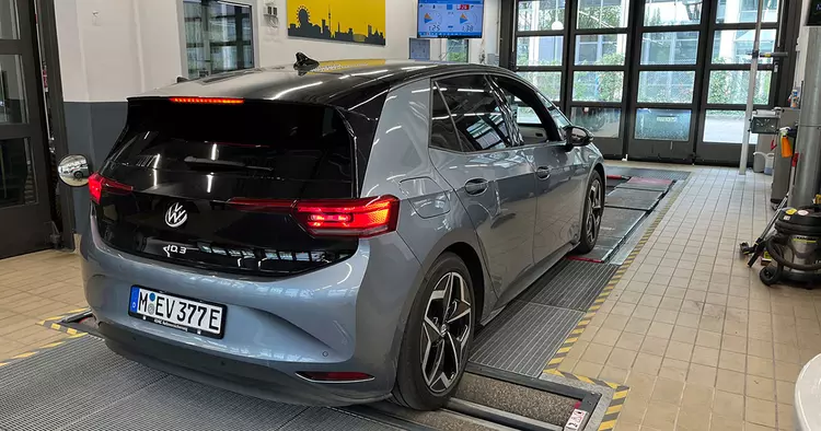 La Volkswagen ID.3 a parcouru 160 ...