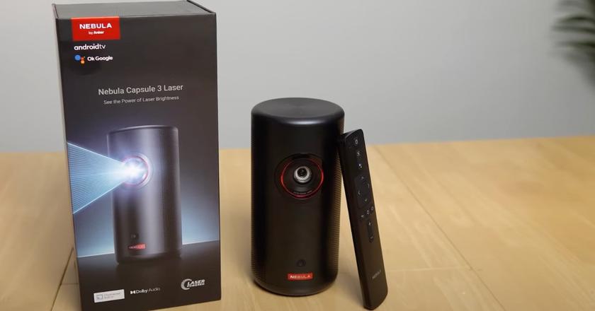 Projecteur laser NEBULA par Anker Capsule 3