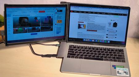 Comment doubler l'écran de votre ordinateur portable tout en restant mobile : test du moniteur transformateur USB Mobile Pixels DUEX Plus