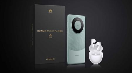 Huawei a dévoilé le Mate 60 Pro Premium Edition avec les écouteurs FreeBuds 5 TWS.