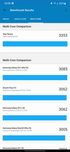 Test du Samsung Galaxy S22 et du Galaxy S22+ : produits phares universels-104
