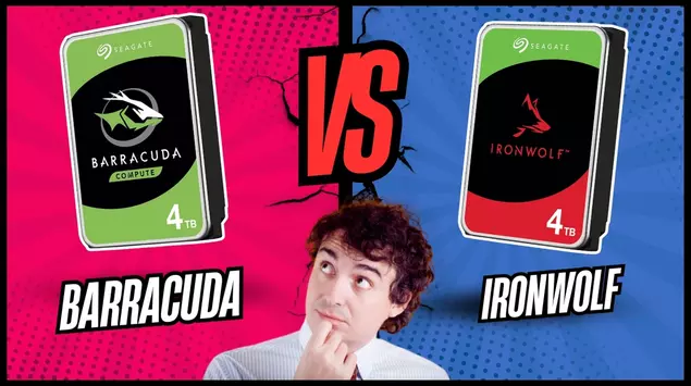 Seagate BarraCuda vs IronWolf : Comparatif