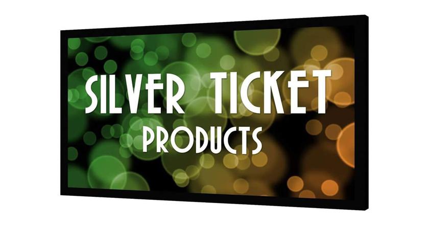Silver Ticket Products Ecran meilleur écran pour vidéoprojecteur 4K