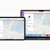 Emplacement de l'Apple AirTag