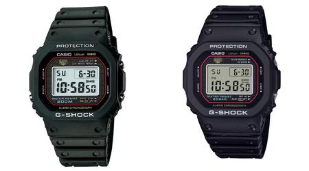 Casio lance quatre nouveaux modèles G-Shock pour célébrer le DW-5000R