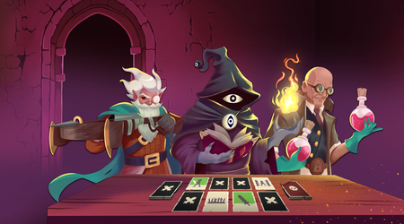 Jeu du jour : Pairs & Perils - une combinaison de mémoire et d'aventures dans les donjons où vous devez créer vos propres jeux de cartes. 