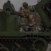 Lance-roquettes M270A2 de l'armée américaine