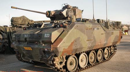 L'AFU utilise des BMP belges YPR-765 PRI avec tourelle EWS et canon Oerlikon KBA B02 de 25 mm.