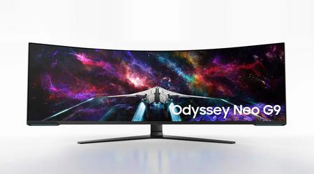 Le moniteur géant incurvé Odyssey Neo G9 de Samsung, avec un taux de rafraîchissement de 240 Hz et une diagonale de 57 pouces, sera mis en vente à la fin du mois d'août.