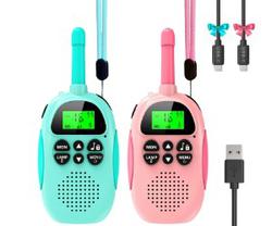 Ushining Toys Walkie Talkies pour enfants 3-12 ans 