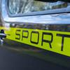 Peugeot Expert Sport avec des autocollants frappants en vert kryptonite