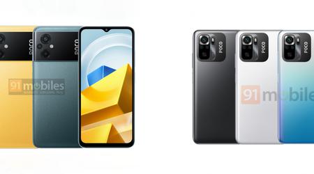 Combien coûteront les smartphones POCO M5 et POCO M5s en Europe ?