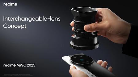 Realme a dévoilé un concept de smartphone impressionnant doté d'un puissant objectif détachable
