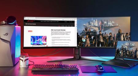 ASUS annonce un moniteur 5K incurvé avec une fréquence d'images de 165 Hz et une diagonale de 49".