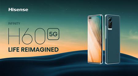 Hisense Infinity H60 5G - Dimensity 810, appareil photo 108 MP et dos en cuir