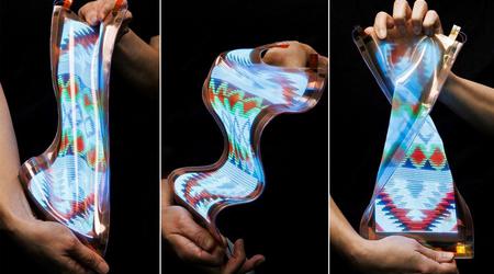 LG présente un écran LCD flexible qui peut être étiré, tordu et tiré