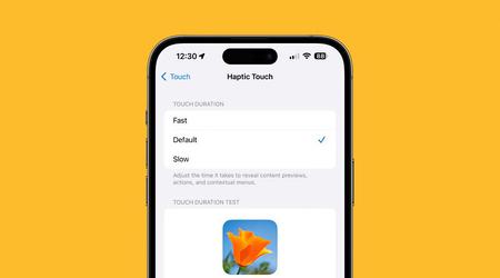 Apple a augmenté la vitesse de Haptic Touch dans iOS 17 Beta 2, la fonction est maintenant plus proche de 3D Touch. 