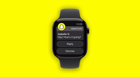 Snapchat est désormais disponible sur Apple Watch