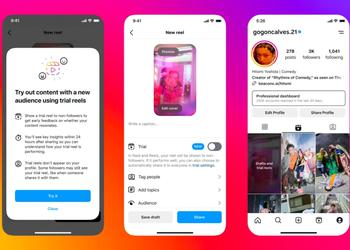Instagram lance des "bobines de test" ...