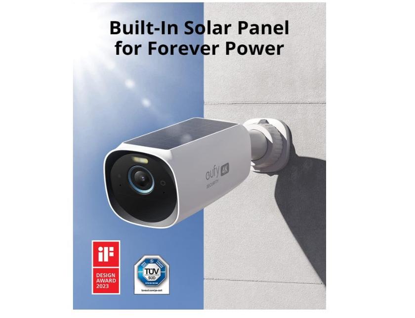 caméra sécurité sans cloud Eufy Security eufyCam 3