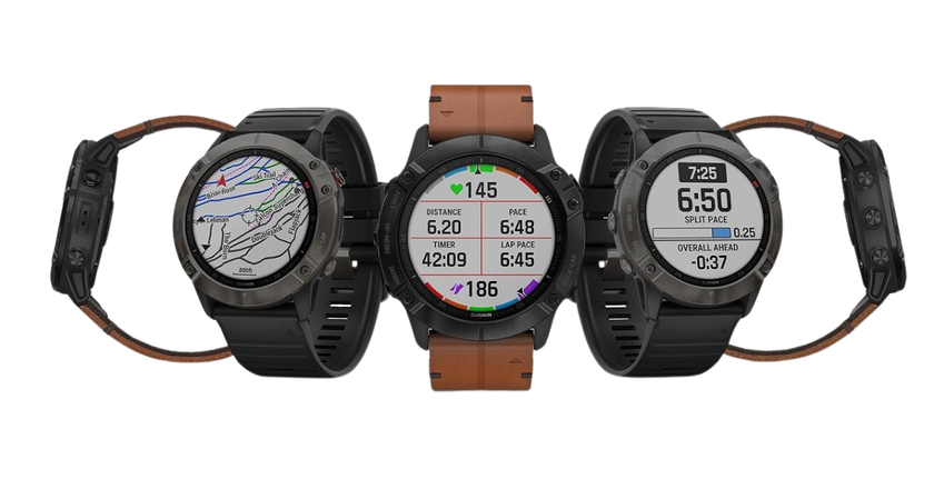 GARMIN FENIX 6X SAPPHIRE MULTISPORT GPS montre de fitness sans téléphone
