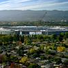 Photographie aérienne de l'Apple Park