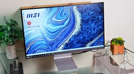 MSI Modern MD271UL : un moniteur de bureau 4K moderne