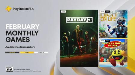 Les abonnés PS Plus recevront trois jeux en février : Payday 3, le jeu de tir satirique High on Life et un remake de Pac-Man.