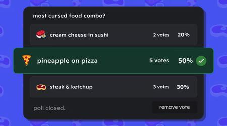 Discord rattrape Reddit avec une nouvelle fonctionnalité de sondages