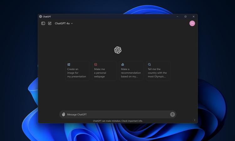 L'application ChatGPT pour Windows est désormais ...