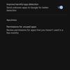 Google Play Protect pendant les appels, aperçu