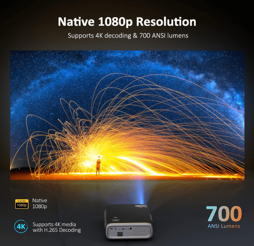 Projecteur NexiGo PJ40 1080p Meilleur projecteur NexiGo